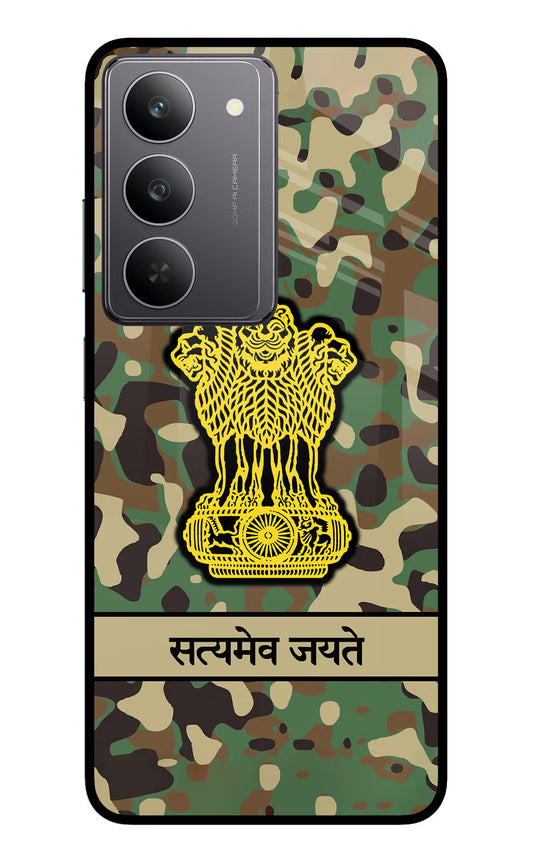 Satyamev Jayate Army Realme 14x 5G Glass Case