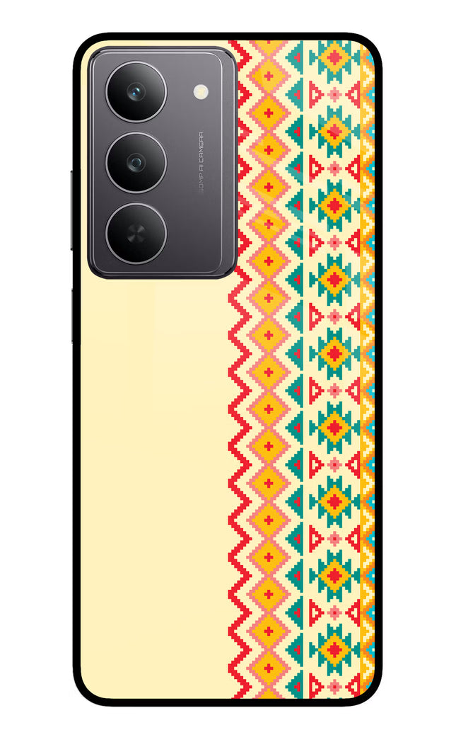 Ethnic Seamless Realme 14x 5G Glass Case