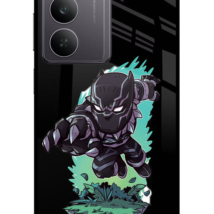 Black Panther Realme 14x 5G Glass Case