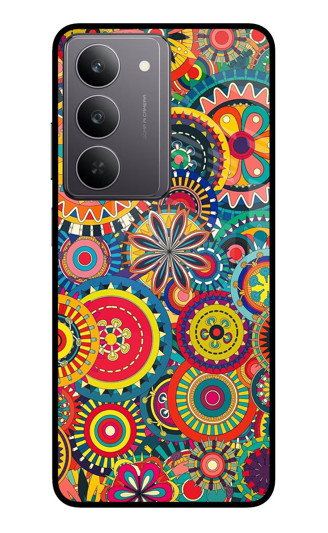 Gol Gol Art Realme 14x 5G Glass Case