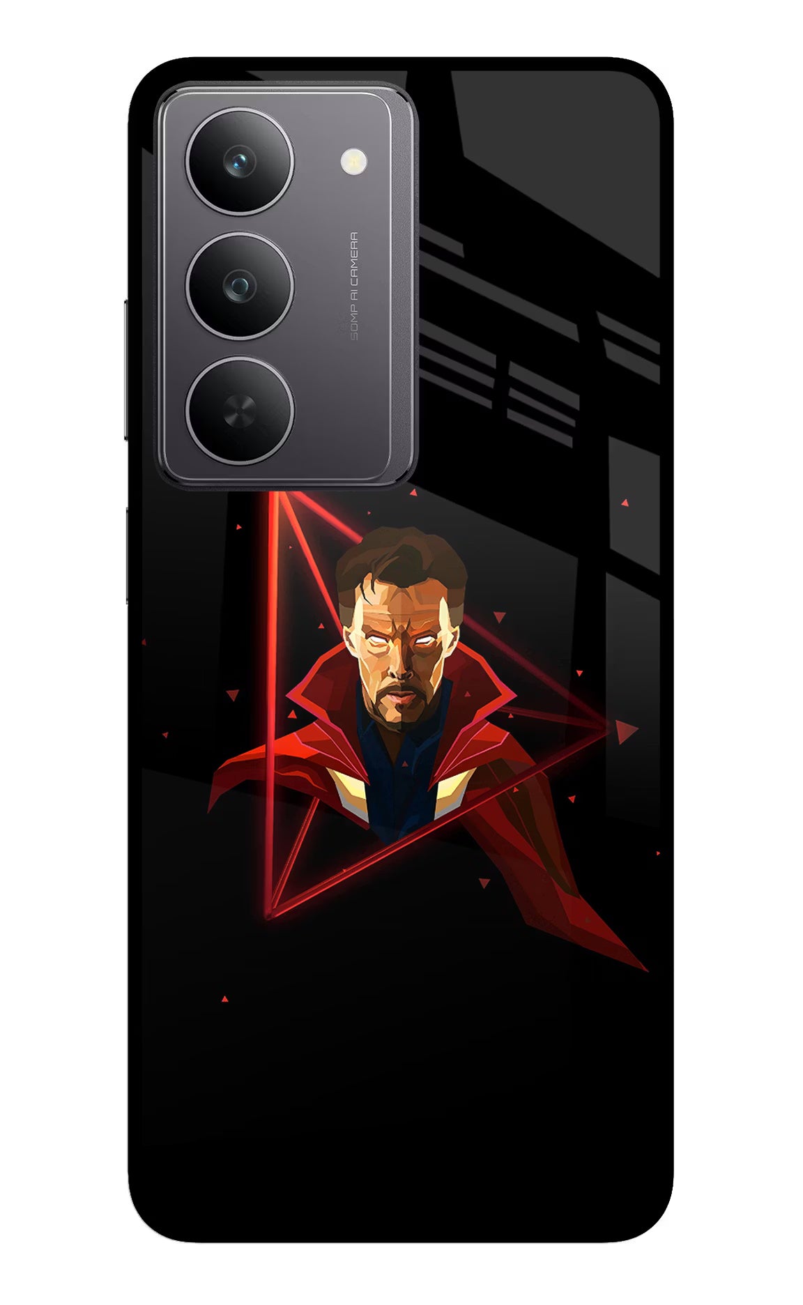 Doctor Ordinary Realme 14x 5G Glass Case Back Cover by Casekaro