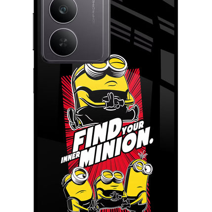 Find your inner Minion Realme 14x 5G Glass Case