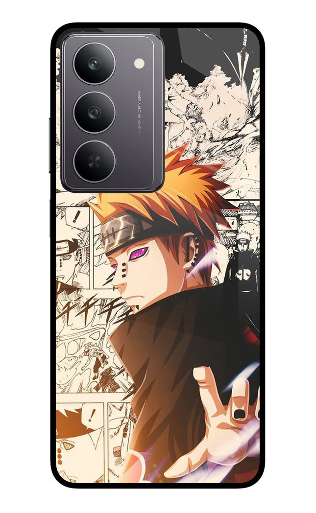Pain Anime Realme 14x 5G Glass Case Back Cover by Casekaro