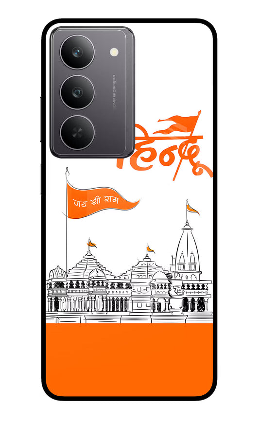 Jai Shree Ram Hindu Realme 14x 5G Glass Case
