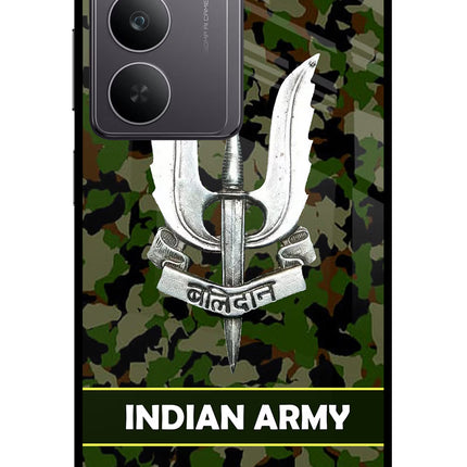 Balidan Indian Logo Realme 14x 5G Glass Case