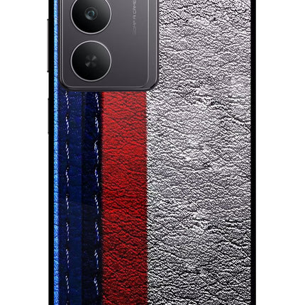 BMW Stripes Realme 14x 5G Glass Case