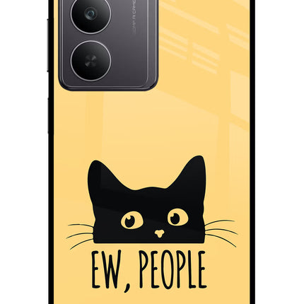 Ew People Catitude Realme 14x 5G Glass Case