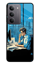 Focused Hustler (AI Generated) Realme 14x 5G Glass Case