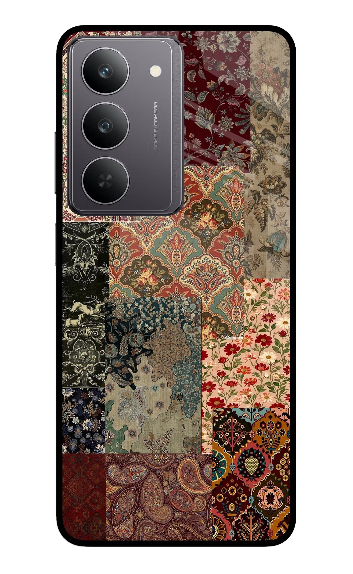 Desi Print Realme 14x 5G Glass Case