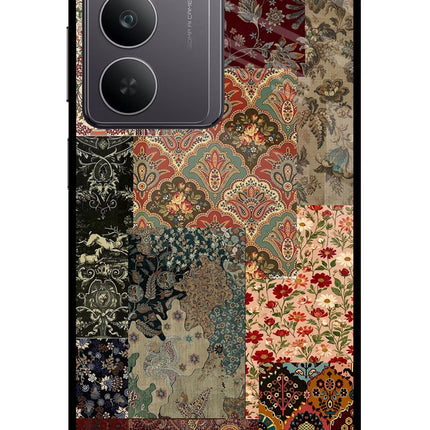Desi Print Realme 14x 5G Glass Case Back Cover by Casekaro