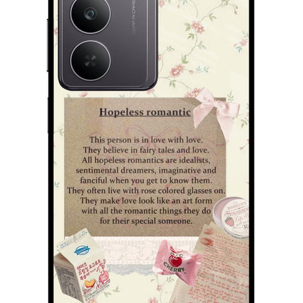 Hopeless Romantic Realme 14x 5G Glass Case
