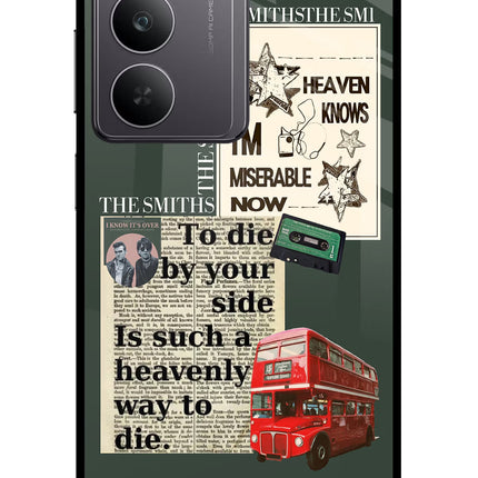 The Smiths Realme 14x 5G Glass Case