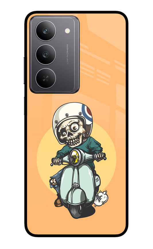 Undead Biker Realme 14x 5G Glass Case