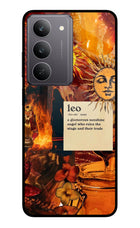 Leo Zodiac Realme 14x 5G Glass Case