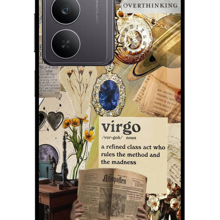 Virgo Zodiac Realme 14x 5G Glass Case