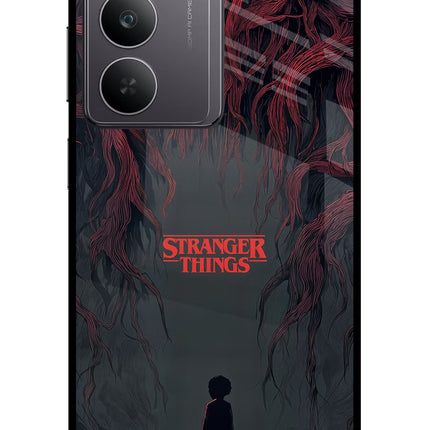 Ordinary Things Dark Side Realme 14x 5G Glass Case Back Cover by Casekaro