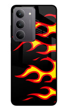 Side Sweep Flames Realme 14x 5G Glass Case