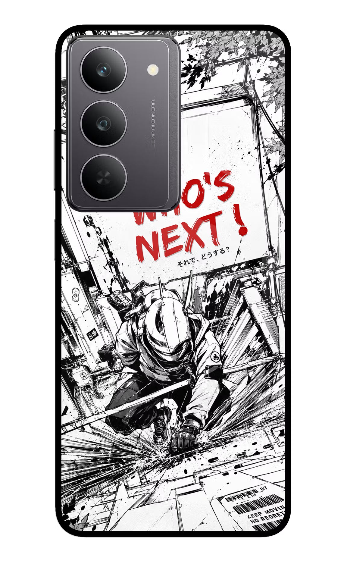 Who's Next Realme 14x 5G Glass Case