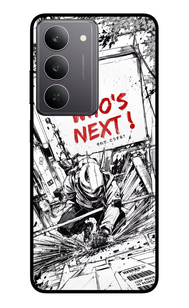 Who's Next Realme 14x 5G Glass Case
