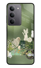 Aesthetic anime Realme 14x 5G Glass Case