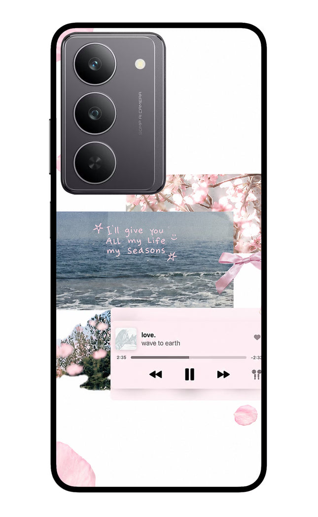 Wave to earth Realme 14x 5G Glass Case
