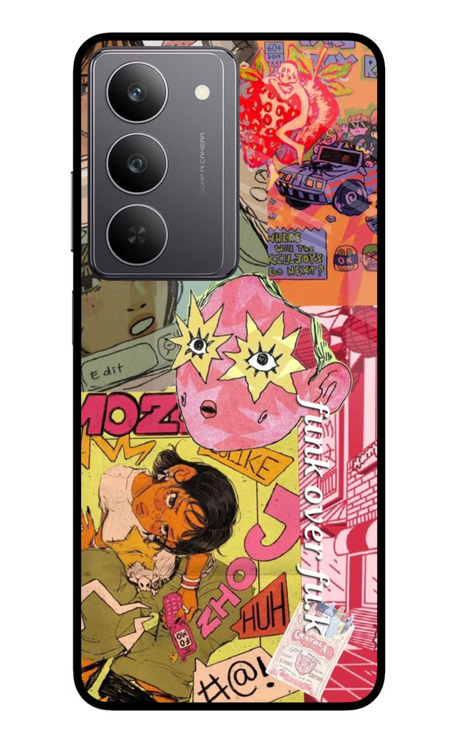 Funkover Realme 14x 5G Glass Case