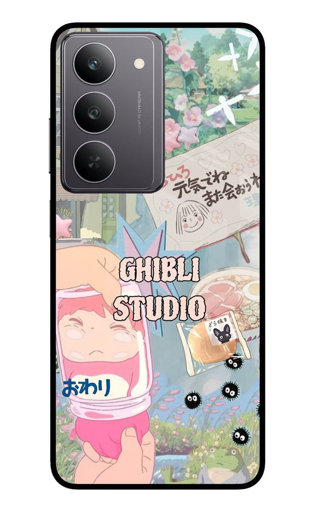 Studio Ghibli Realme 14x 5G Glass Case