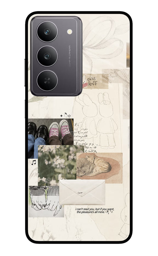 Soft Aesthetic Realme 14x 5G Glass Case