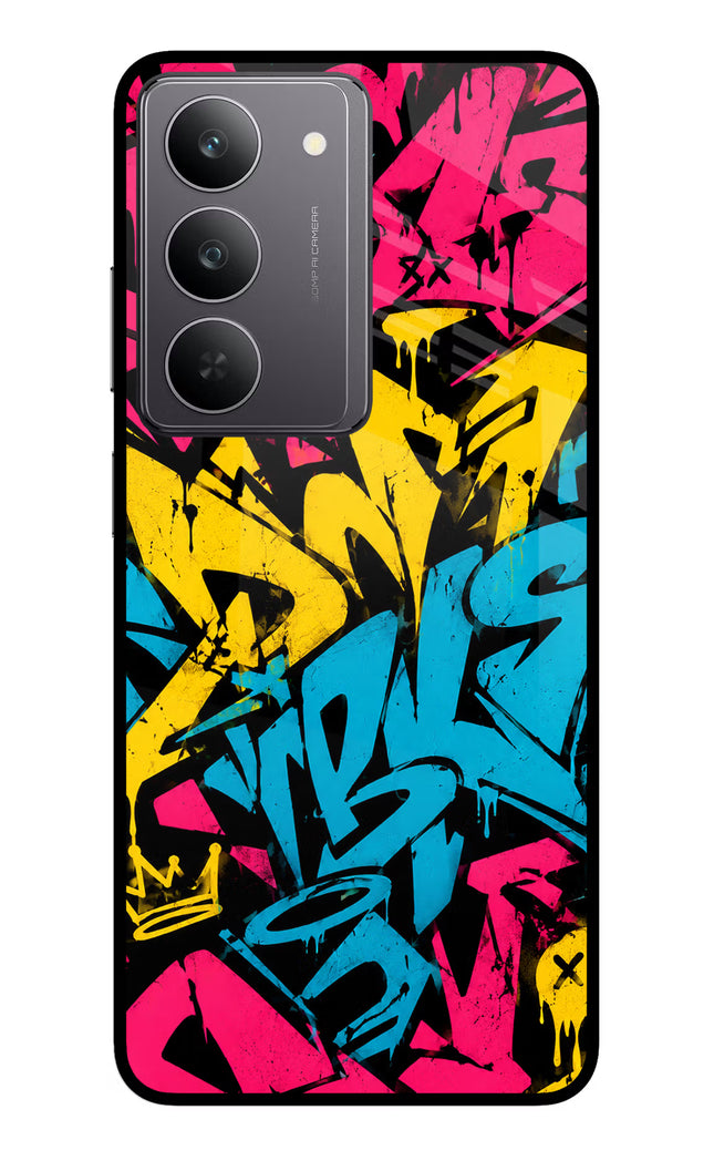 Graffiti Vibe Realme 14x 5G Glass Case