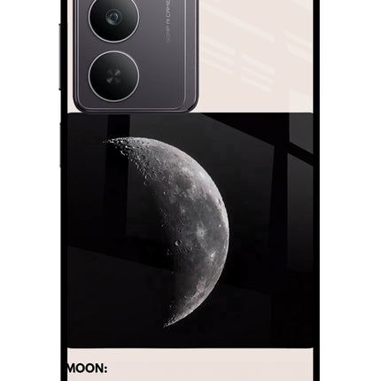 Moon Phase Realme 14x 5G Glass Case