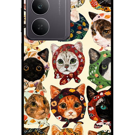 Cool Cat Realme 14x 5G Glass Case