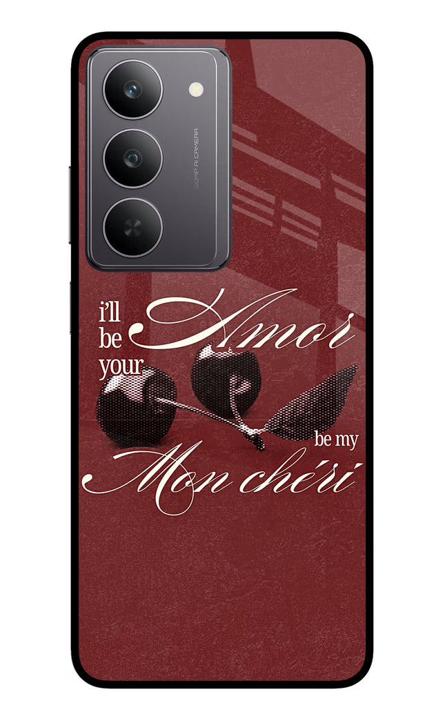 Velvet Cherry Realme 14x 5G Glass Case