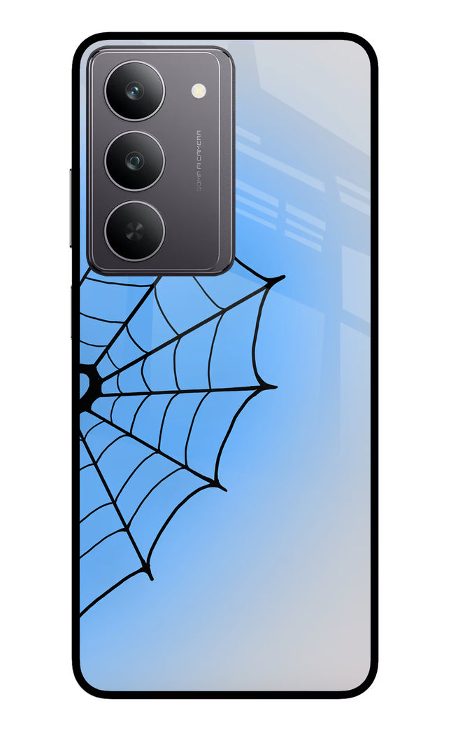 Blue Web Realme 14x 5G Glass Case