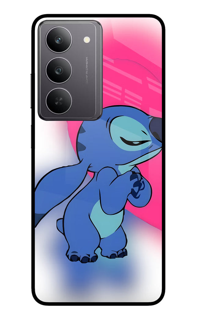 Stitch Hug Realme 14x 5G Glass Case