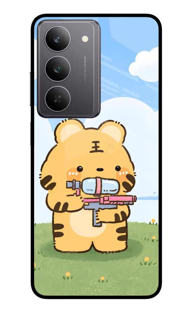 Tiger Treat Realme 14x 5G Glass Case