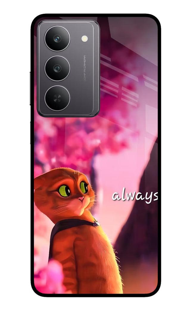 Always Cat Realme 14x 5G Glass Case