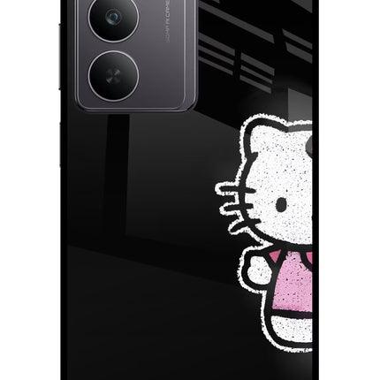 Kitty Charm Realme 14x 5G Glass Case