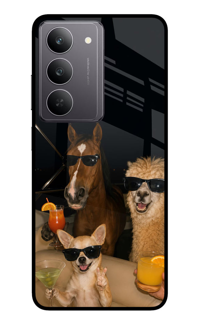 Party Squad Realme 14x 5G Glass Case
