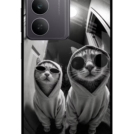 Hood Cats Realme 14x 5G Glass Case