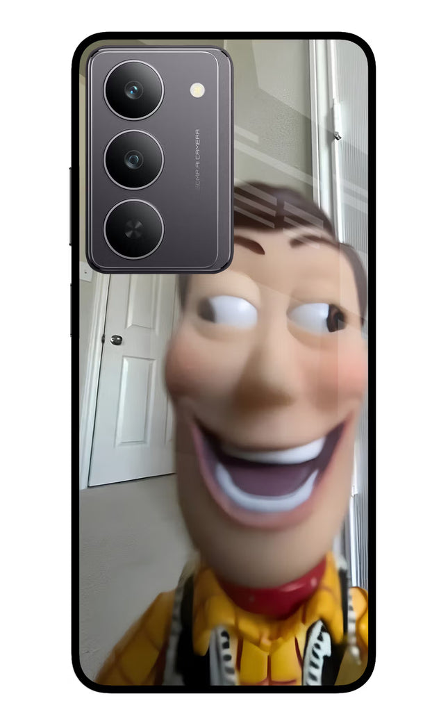 Side Eye Woody Realme 14x 5G Glass Case