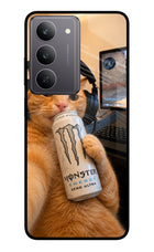 Gamer Cat Energy Realme 14x 5G Glass Case
