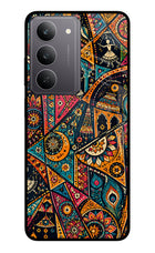 Folk Print Realme 14x 5G Glass Case