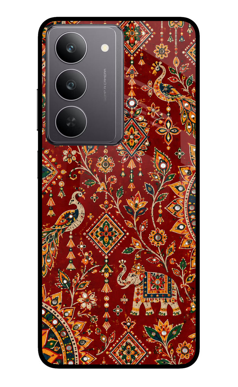 Laal Riwaaz Realme 14x 5G Back Cover, Glass case