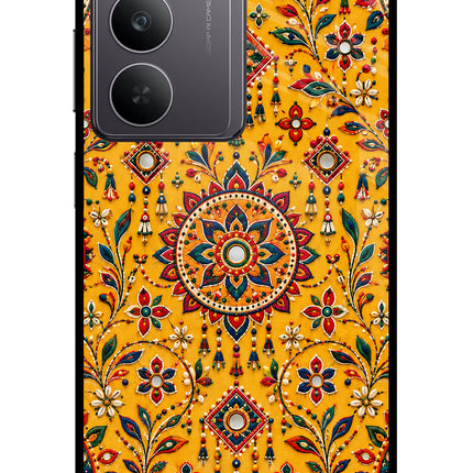 Sunlit Aura Realme 14x 5G Glass Case