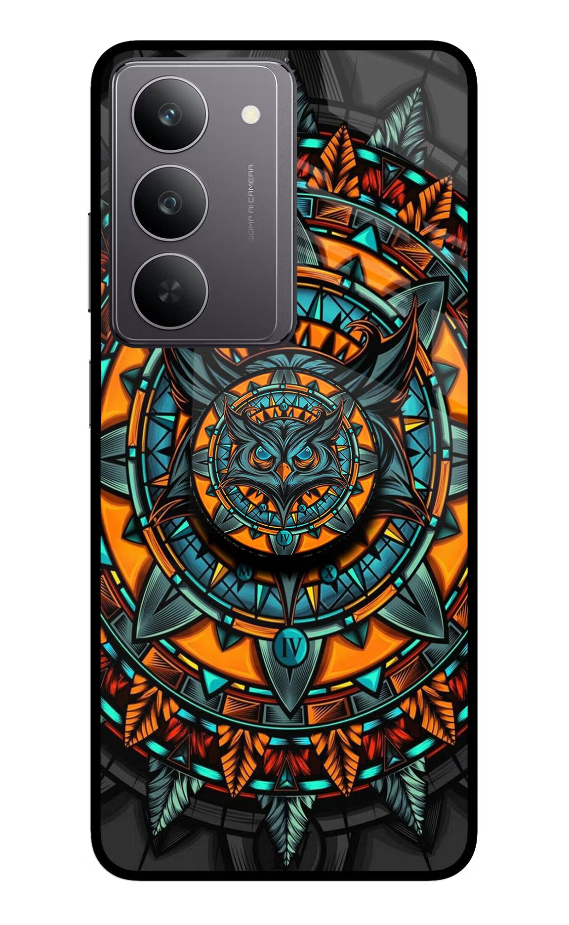 Angry Owl Realme 14x 5G Pop Case by Casekaro
