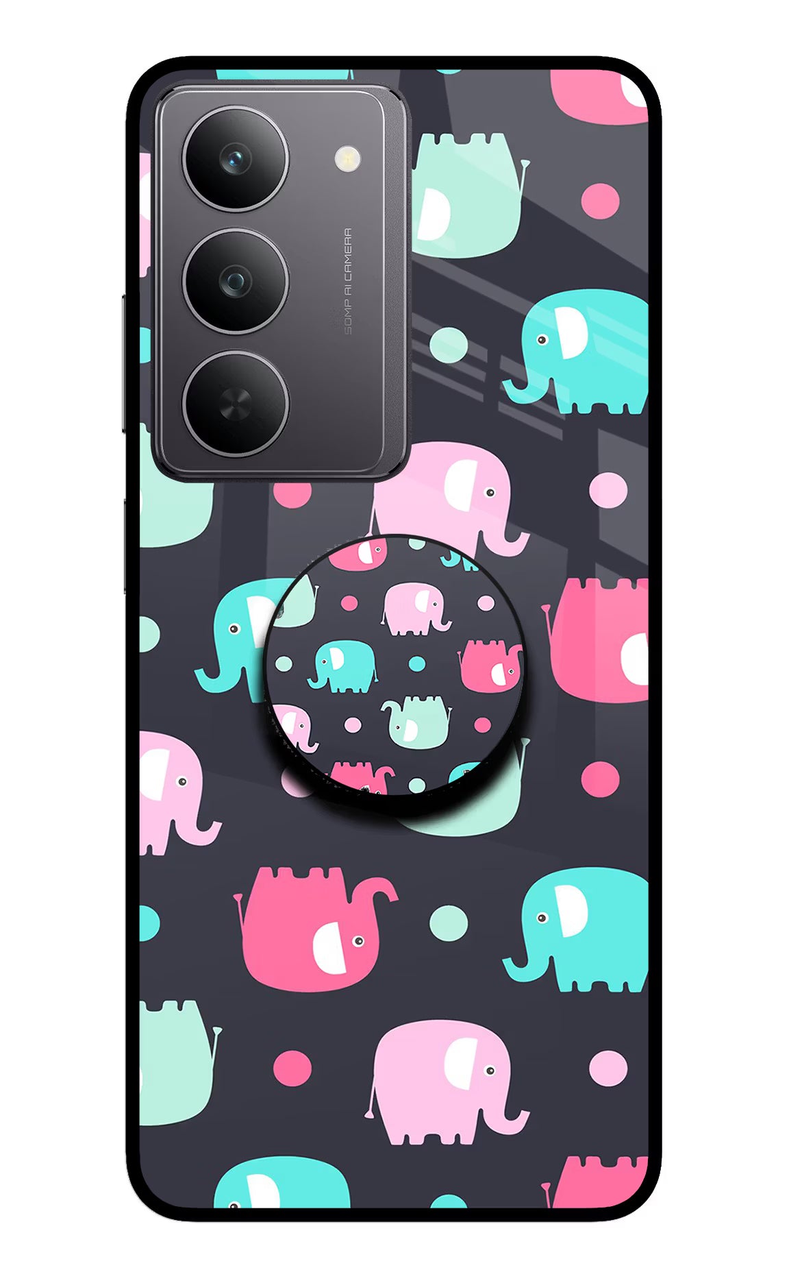 Baby Elephants Realme 14x 5G Pop Case by Casekaro
