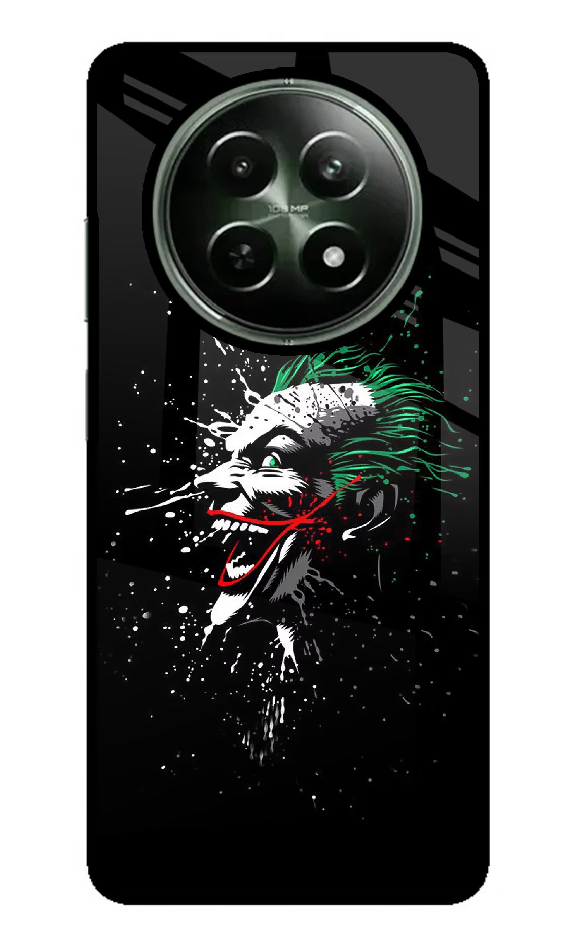 Joker Realme 12x 5G Glass Case Back Cover by Casekaro