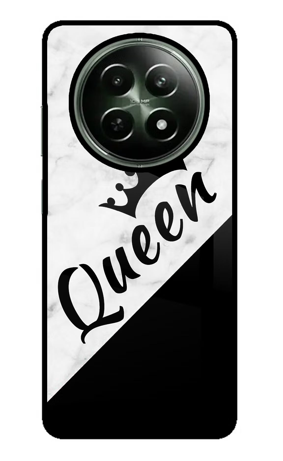 Queen Realme 12x 5G Glass Case