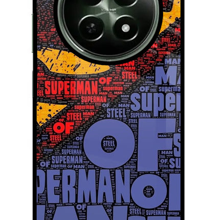 Superman Realme 12x 5G Glass Case