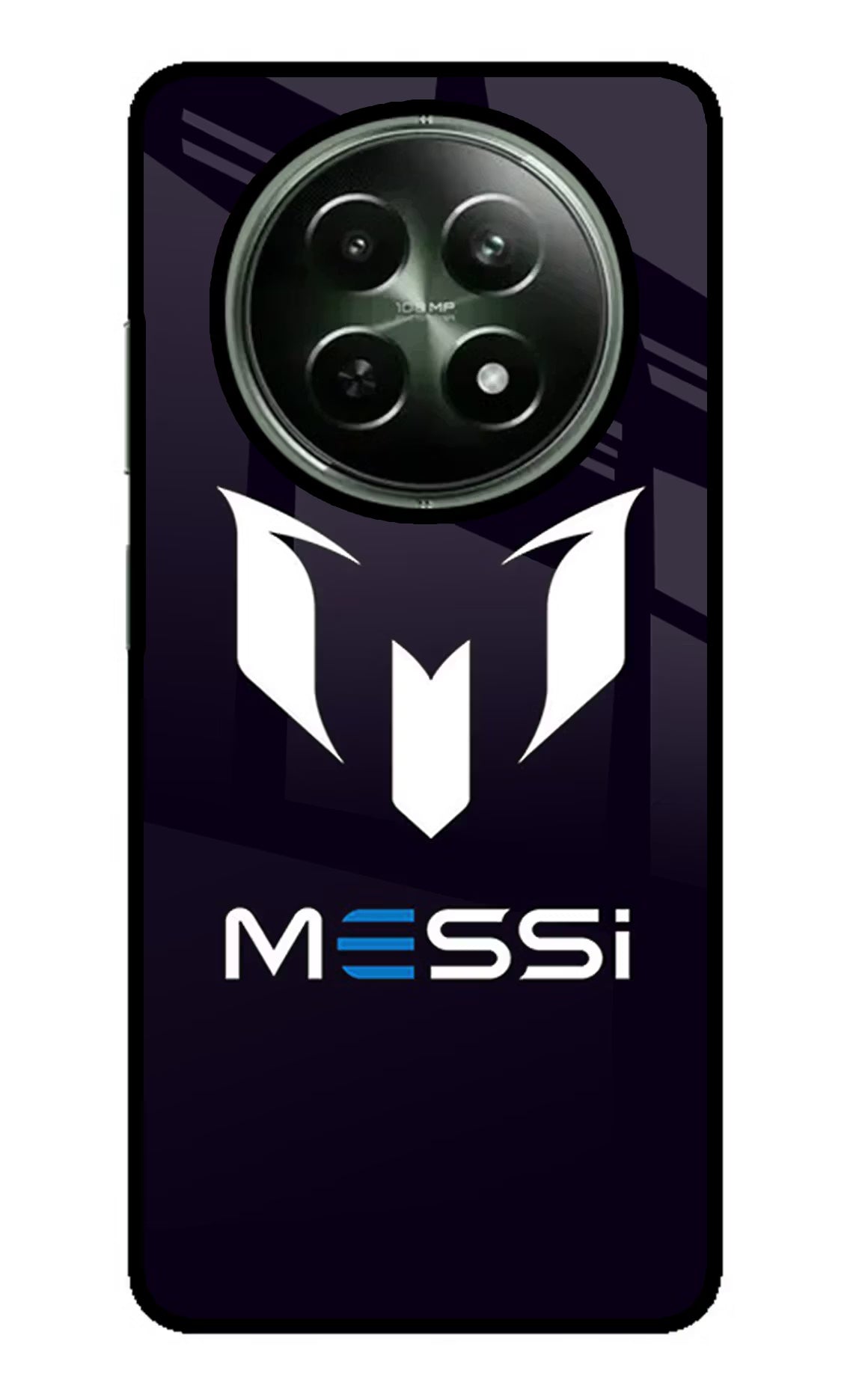 Messi Logo Realme 12x 5G Glass Case